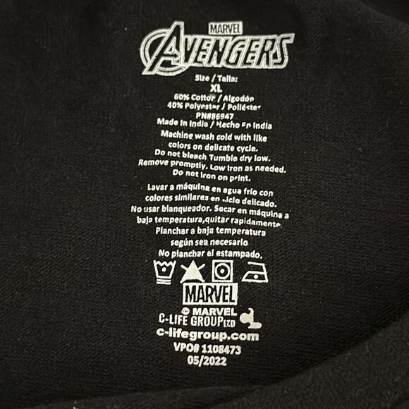 Marvel Black Panther Black Tee xl NWT - Picture 6 of 9